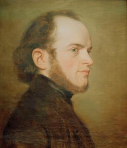 Portrait du jeune Adolph Menzel