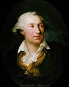 Portrait de Johann Gottfried Schadow 1764-1850, 1795 - Friedrich Georg Weitsch