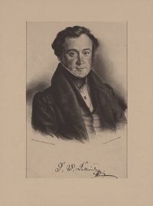 Portrait du compositeur Jan Kalivoda 1801-1866 - Friedrich Gustav Schlick