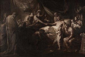La mort de Germanicus - Friedrich Heinrich Fuger