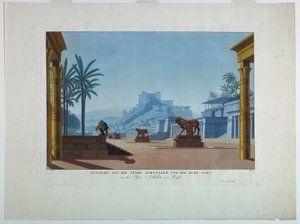 Conception de scène - Friedrich Jugel