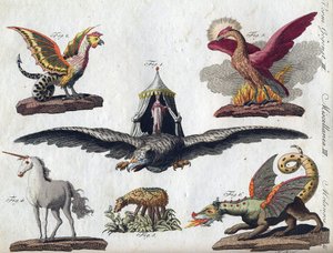 Créatures mythiques - Friedrich Justin Bertuch