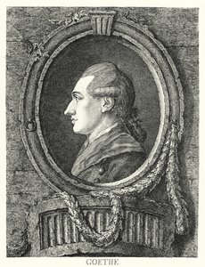 Johann Wolfgang von Goethe, poète, romancier et dramaturge allemand