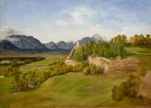 Le mont des Moines à Salzbourg avec la tour de Joseph