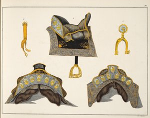 Selles et éperons, planche de 