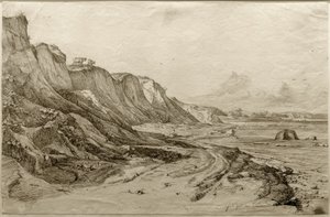 La côte de Brodtener près de Travemünde