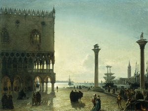 Piazza San Marco la nuit