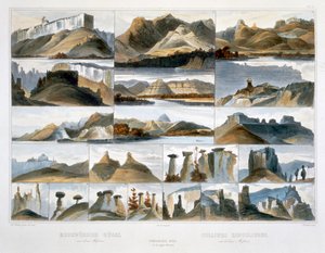 Collines remarquables sur le Haut Missouri