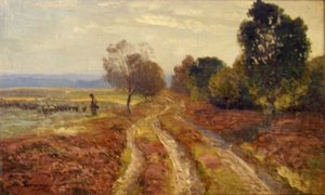 Le sentier des bruyères - Friedrich Schwinge