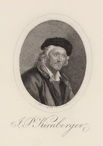 Portrait du compositeur Johann Philipp Kirnberger 1721-1783