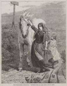 Ramener la vieille jument à la maison - Friedrich Wilhelm Keyl