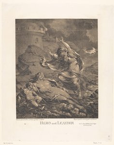 Héro et Léandre - Friedrich Wilhelm Reuter