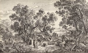 Nausicaa et Ulysse - Friedrich the Elder Preller
