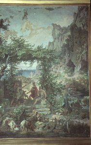Ulysse chez le porcher Eumée, Scènes de l