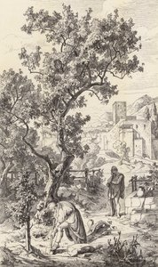 Ulysse visitant son père Laërte