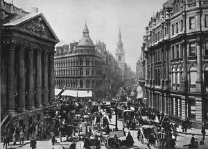 La Mansion House et Cheapside, c1896