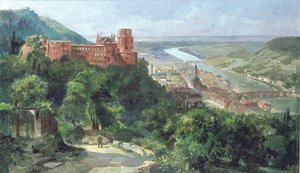 Vue de Heidelberg, vers 1910