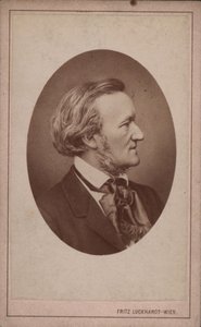 Portrait du compositeur Richard Wagner 1813-1883, c. 1875