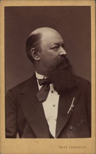 Portrait du compositeur Franz von Suppè 1819-1895, vers 1880 - Fritz Luckhardt