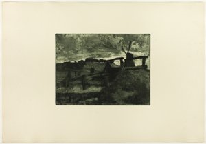 Moulin à vent - Fritz Overbeck