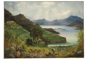 Cruz Bay; Cinnamon Bay, Indes occidentales danoises (Îles Vierges américaines) - Fritz Siegfried Georg Melbye
