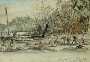 Santo Domingo, Saint-Thomas, 1850 - Fritz Siegfried Georg Melbye