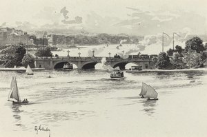 Lombardsbrucke - Fritz Stoltenberg