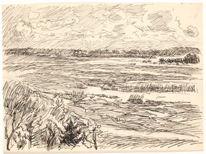 Paysage de Moselle - Fritz Syberg