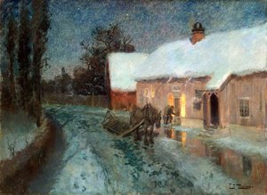 Nuit, années 1880 - Fritz Thaulov