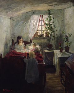 Intérieur avec enfants