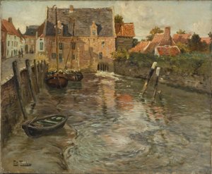 Eau basse - Frits Thaulow