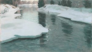 Neige fondante - Fritz Thaulow