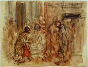 Adoration des Mages - Fritz von Uhde