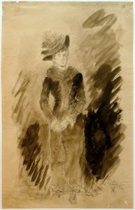 Jeune femme (Portrait de la fiancée Amalie Endres)