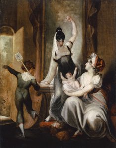 Une mère avec sa famille à la campagne, 1806-1807