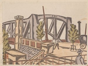 Pont Senju-Ohashi - Fukazawa Sakuichi