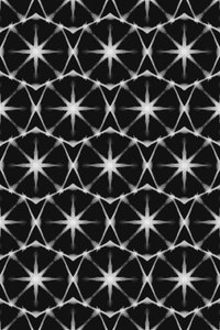 Motif « Étoile rayonnante »