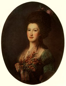 Portrait de la comtesse J. V. Santi, 1785, 1965 - Fyodor Rokotov