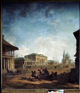 Vue de la ville de Nikolaev en Ukraine - Fyodor Yakovlevich Alexeev