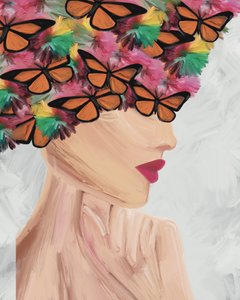 Une femme élégante aux allures de papillon - GIovanna Gil Alves