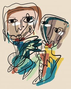 Figures abstraites modernes - GIovanna Gil Alves