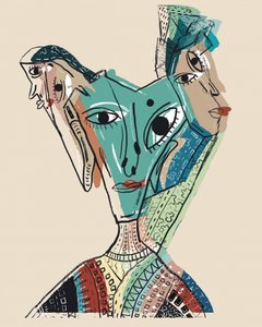 Portrait à visages multiples - GIovanna Gil Alves