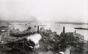 Terminal South Ferry, 1905 - G.P. Hall und Sohn