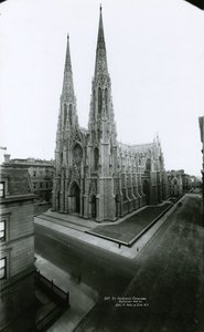 Cathédrale Saint-Patrick, Cinquième Avenue, 1909