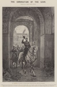 Le couronnement du Tsar, l