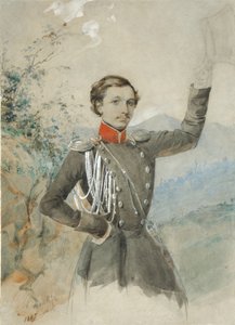 Portrait de Semyon Dmitrievich Lisanevich 1822-1877, 1847-1849 - G.V. Corradini