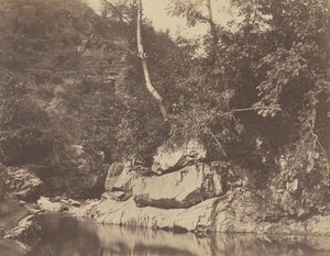 Scène de rivière, vers 1855