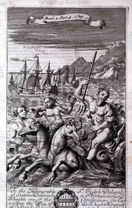 Neptune dans son char, illustration du Livre 2 Partie 4 Chapitre 5 de 