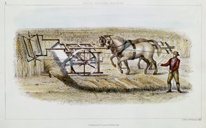 Machine à moissonner de Bell, 1851