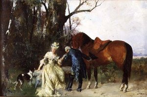 Un salut chevaleresque